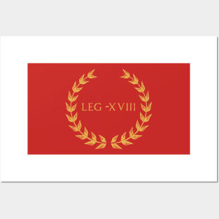 Legio XVIII Roman Legion Teutoburg Forest Posters and Art